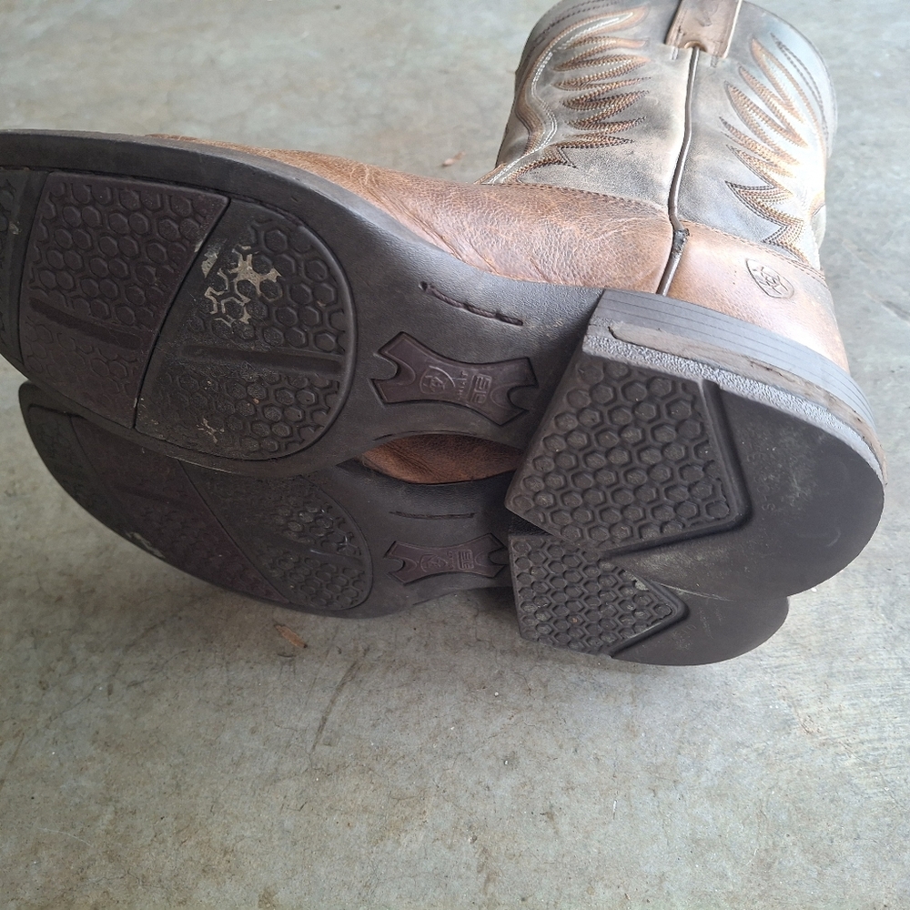 Ariat Amos Western Boots Size 9D - Picture 12 of 16